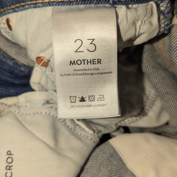 Mother Insider Crop Step Fray 23 - Picture 8 of 11
